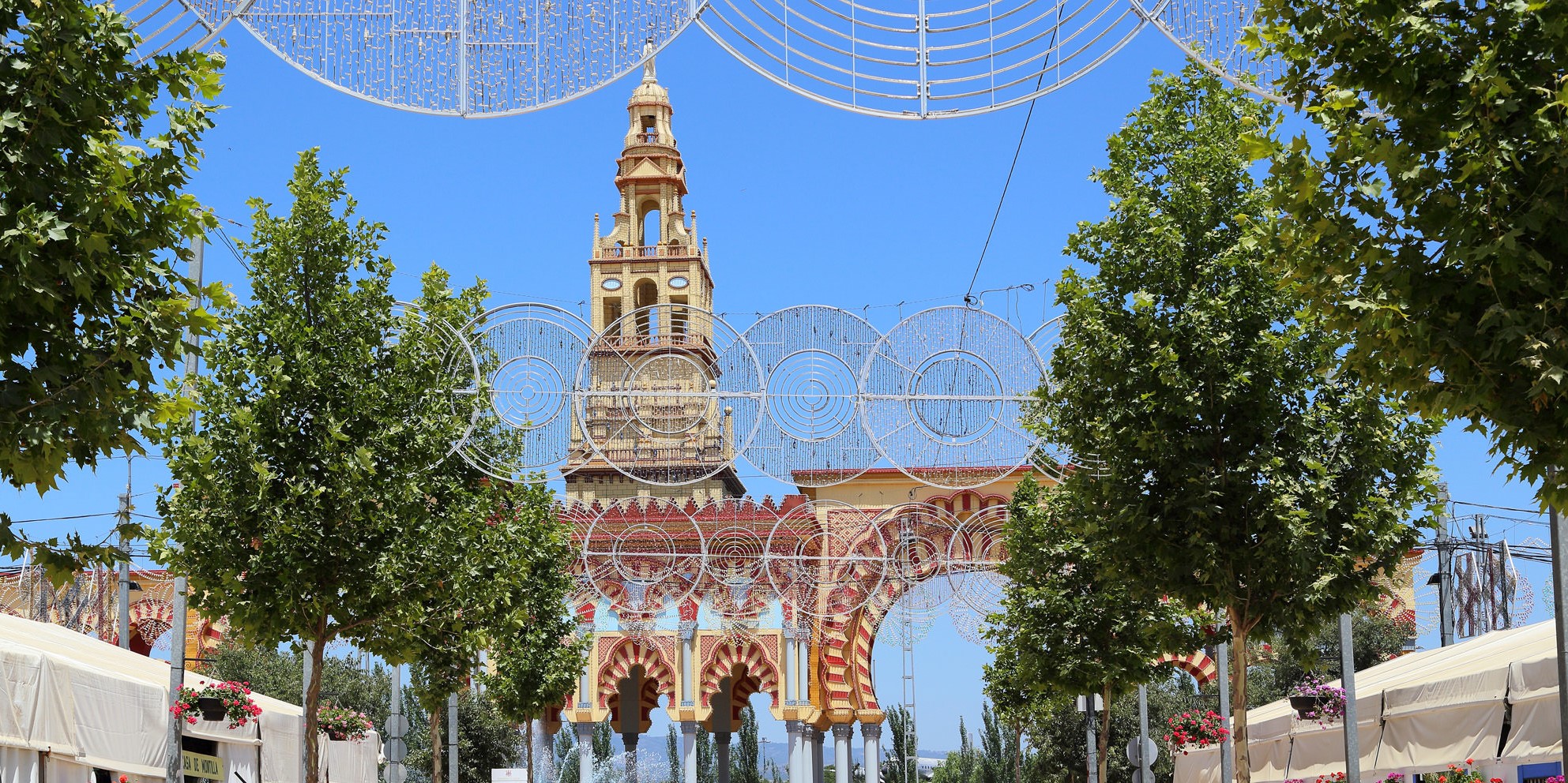 Feria de Córdoba 2026 en El Arenal, casetas y alumbrado